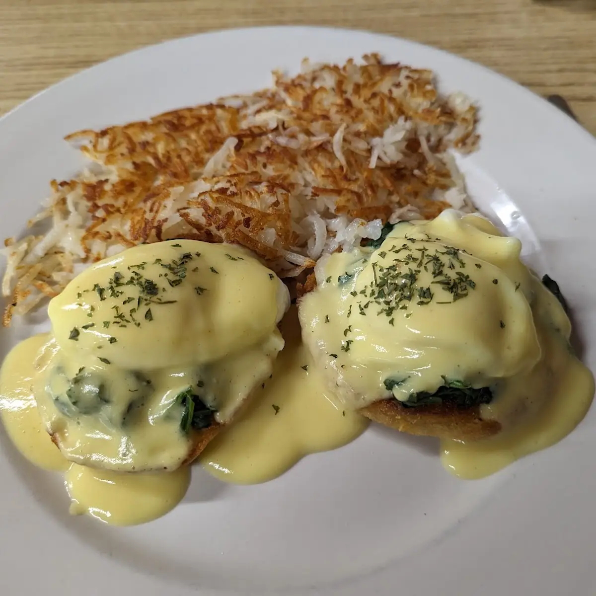 Eggs Benedict Modified Vegetarian