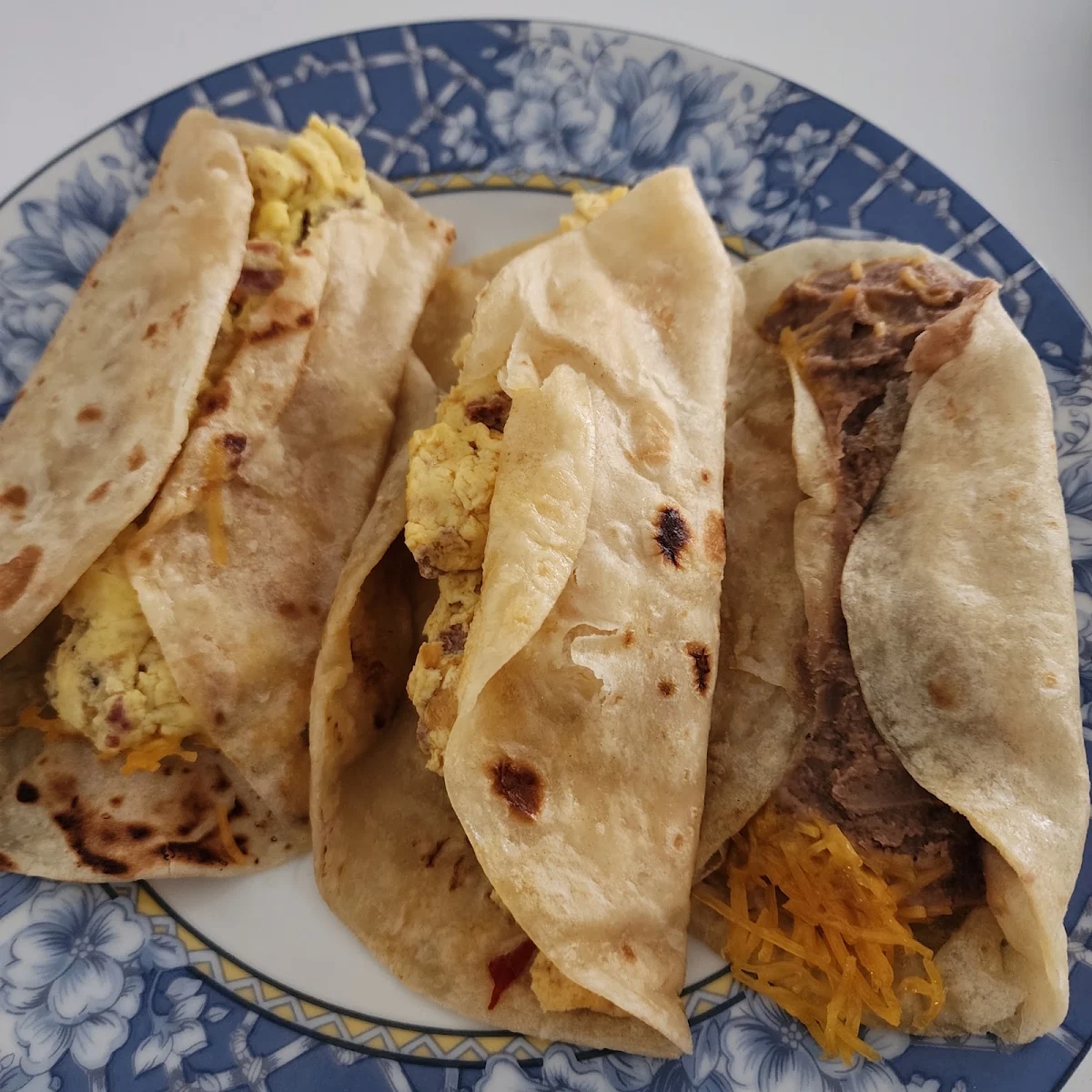 Breakfast Tacos Home Made