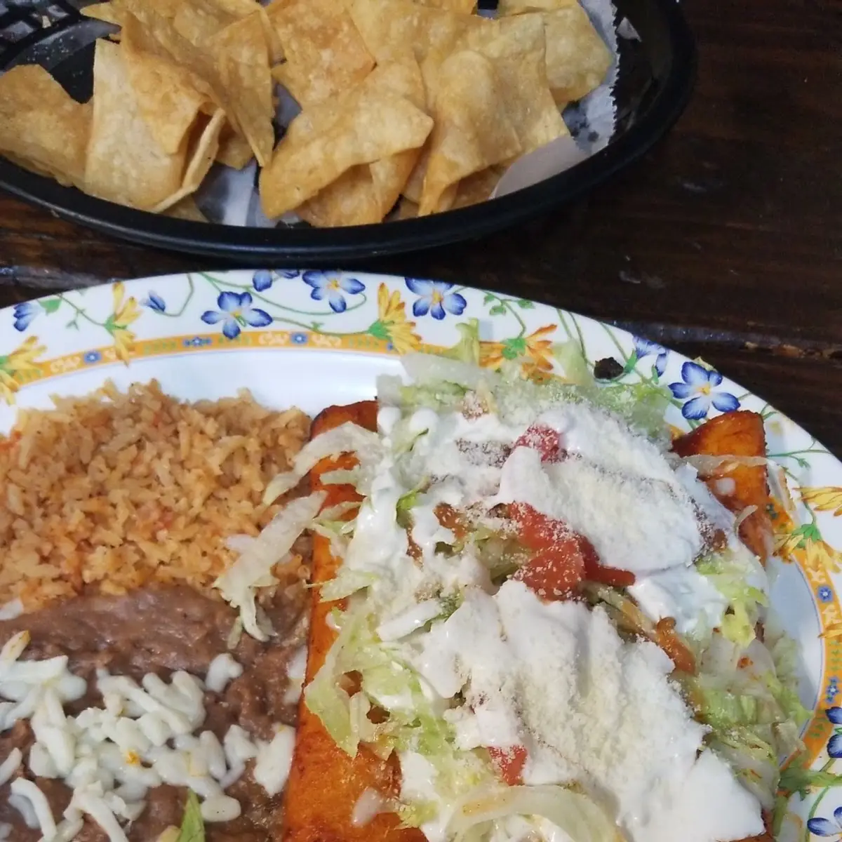 Enchilada Plate