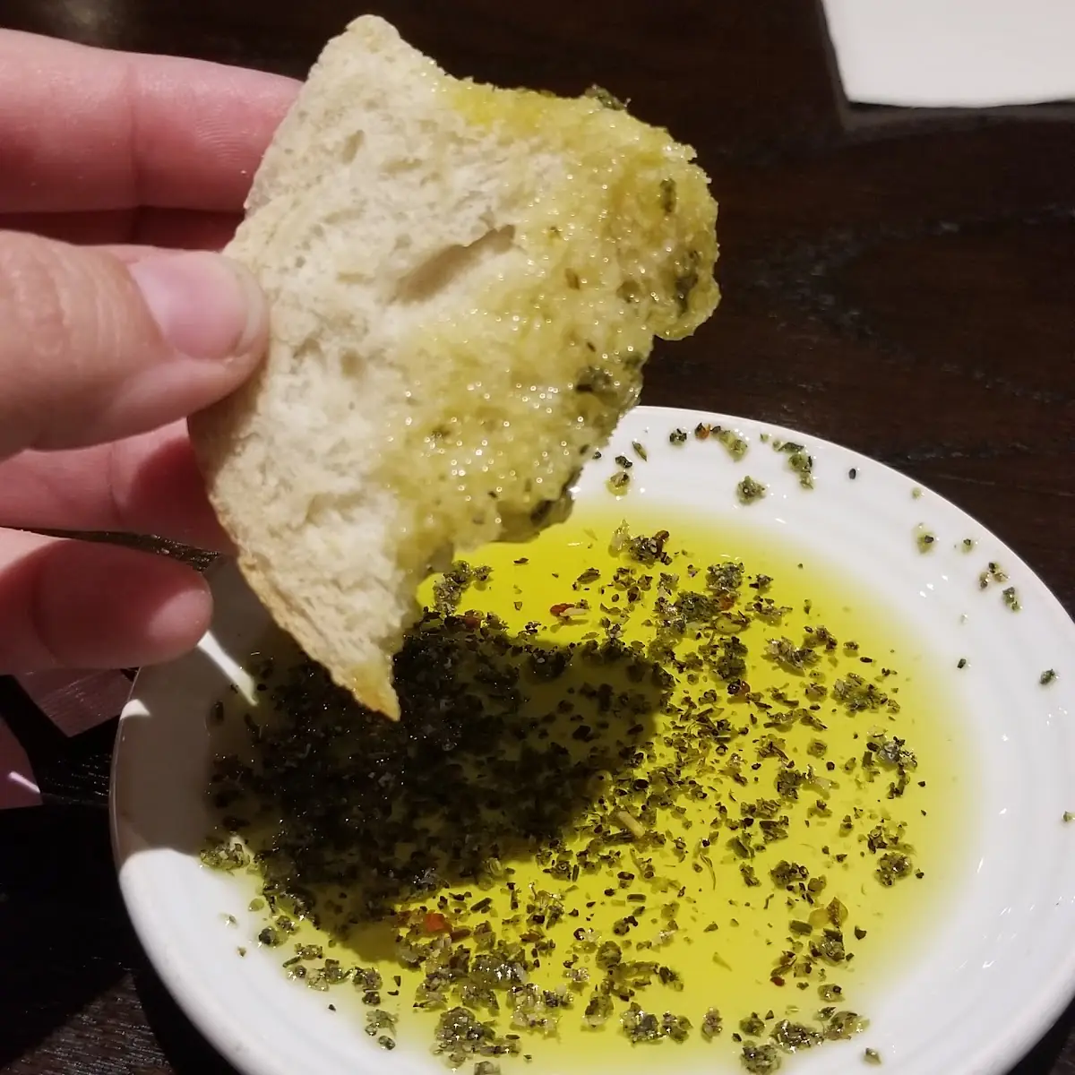 New Bread and Dipping Sauce Trio