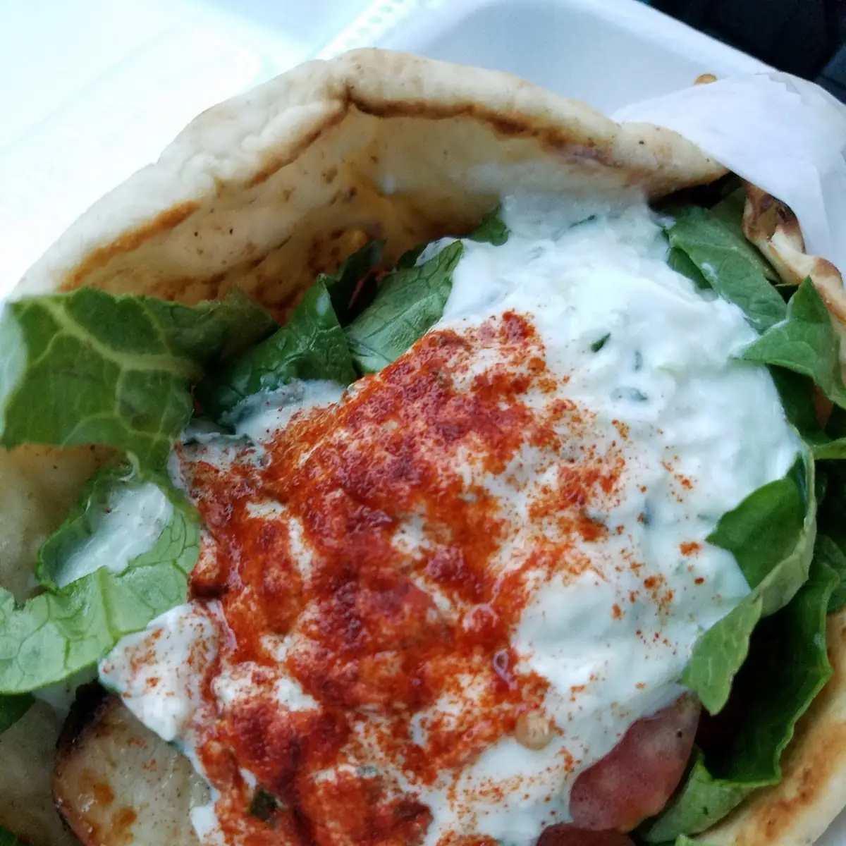 Chicken Gyro Sandwich