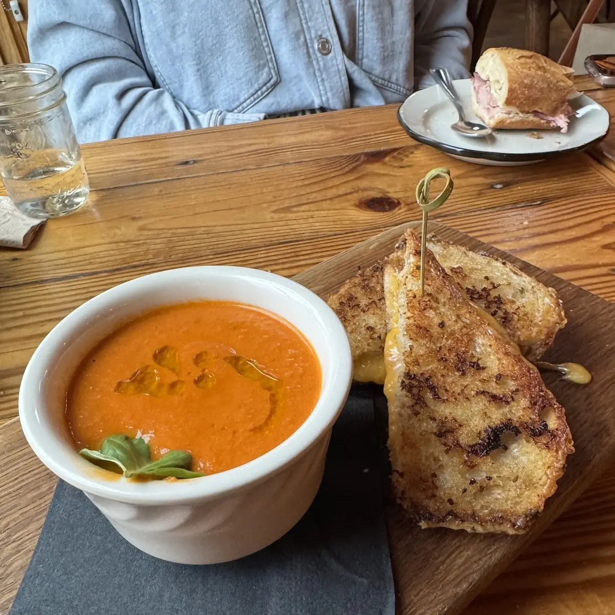 Grilled Cheese & Tomato Bisque Combo