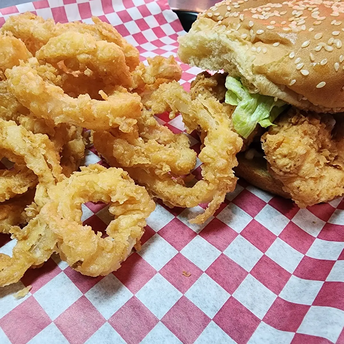 Fried Catfish Fillet Sandwich