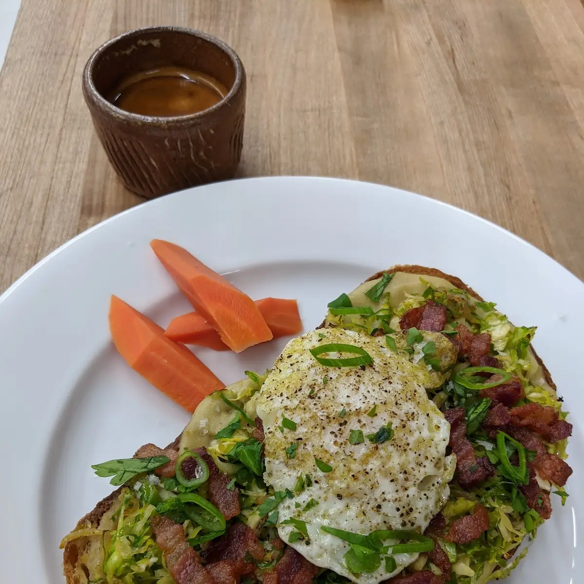 Ashed Avocado Toast