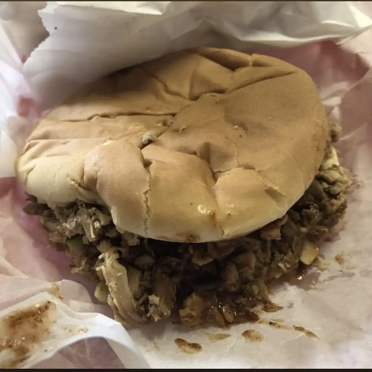 Chopped Beef Sandwich