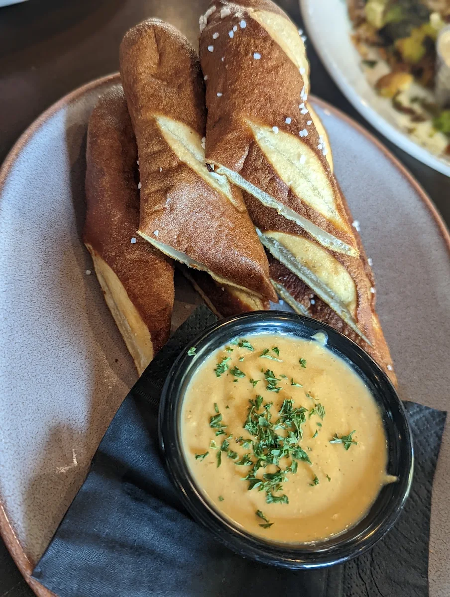 Pretzels and Beer Cheese 5