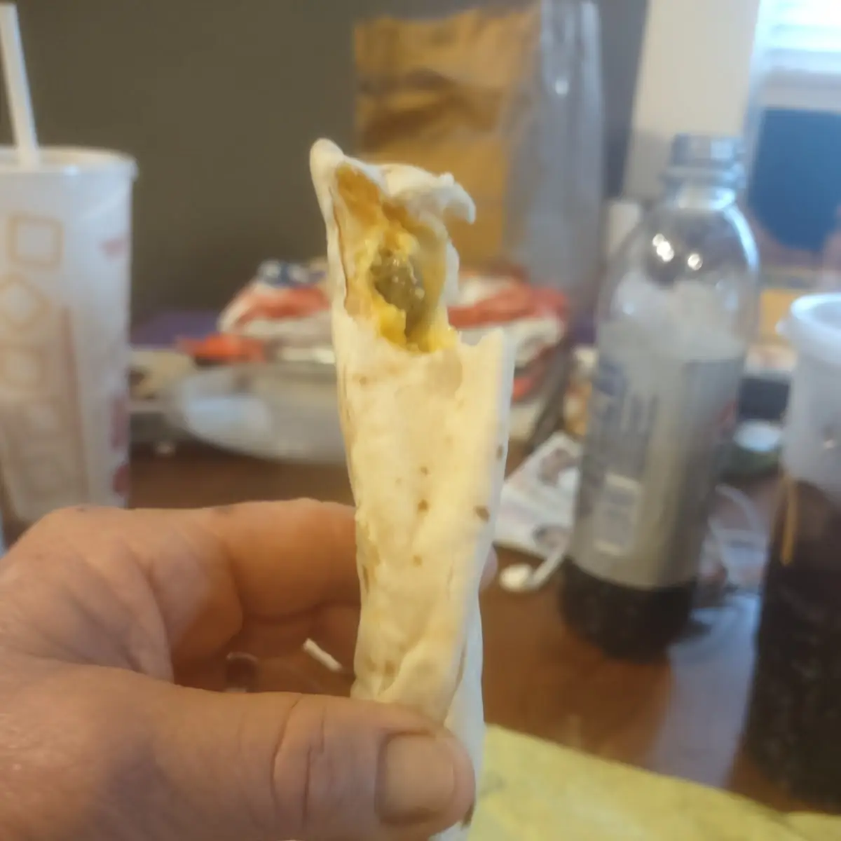 Sad Breakfast Burritos