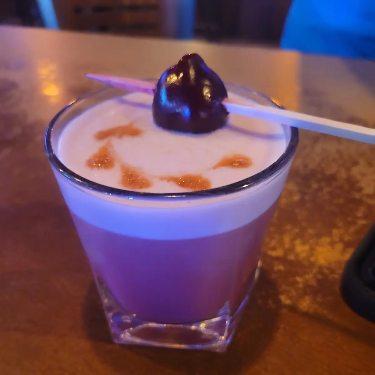 Black Cherry Bourbon Sour