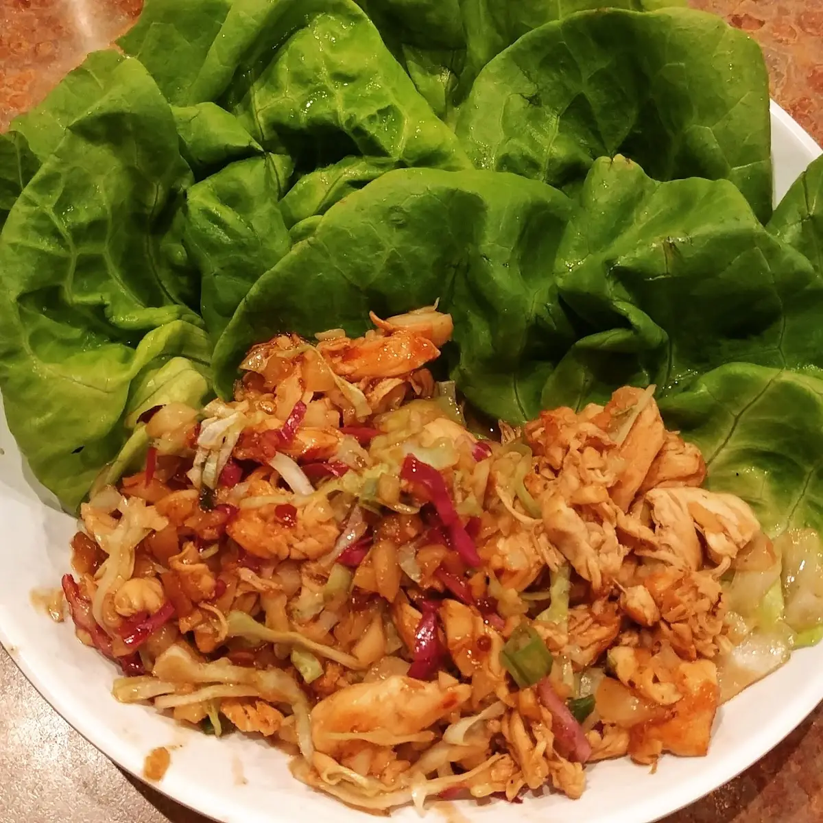 Chicken Lettuce Wraps