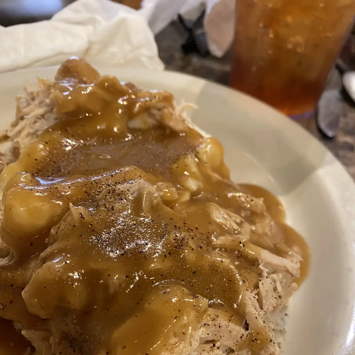 Open Faced Pork