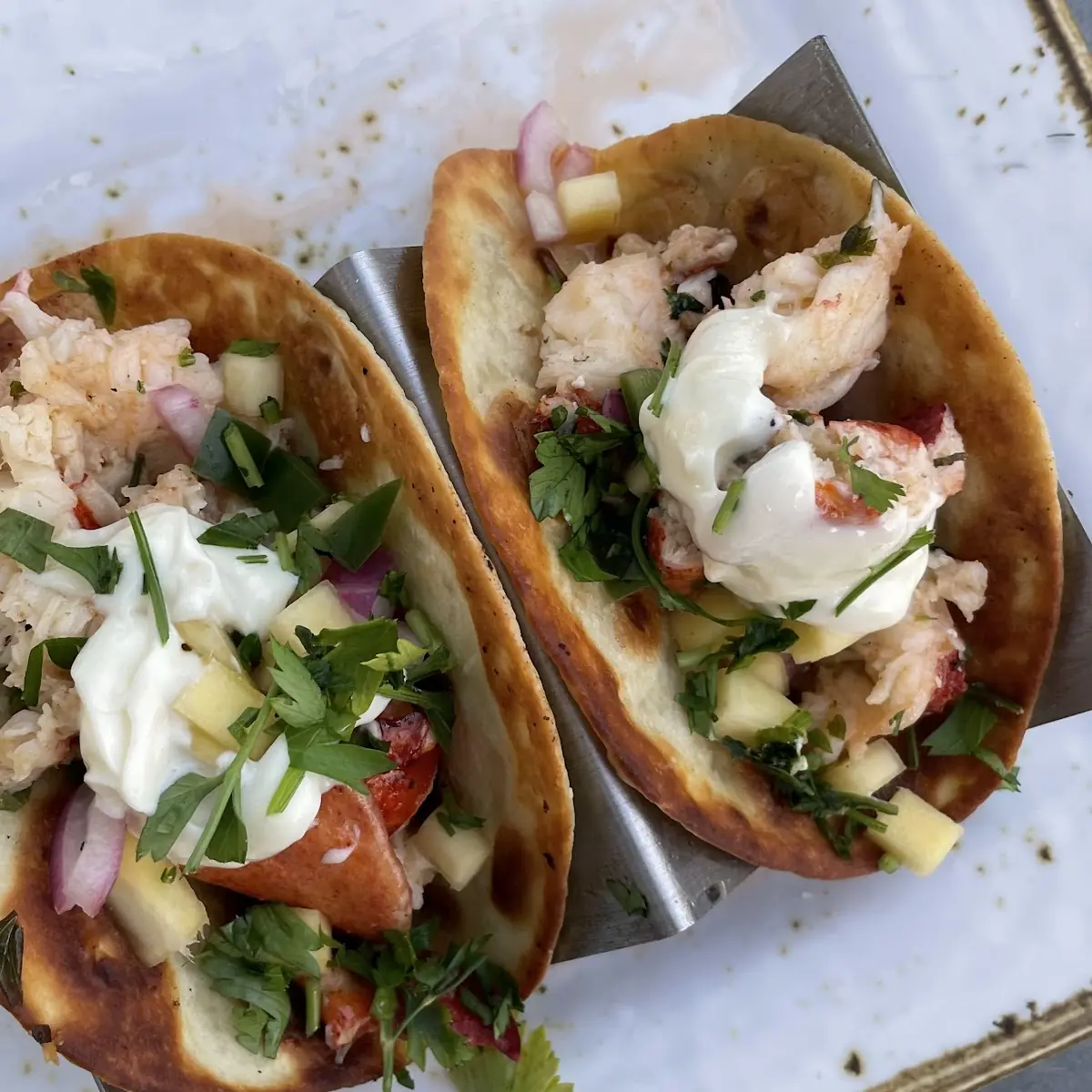 Lobster Tail Tacos