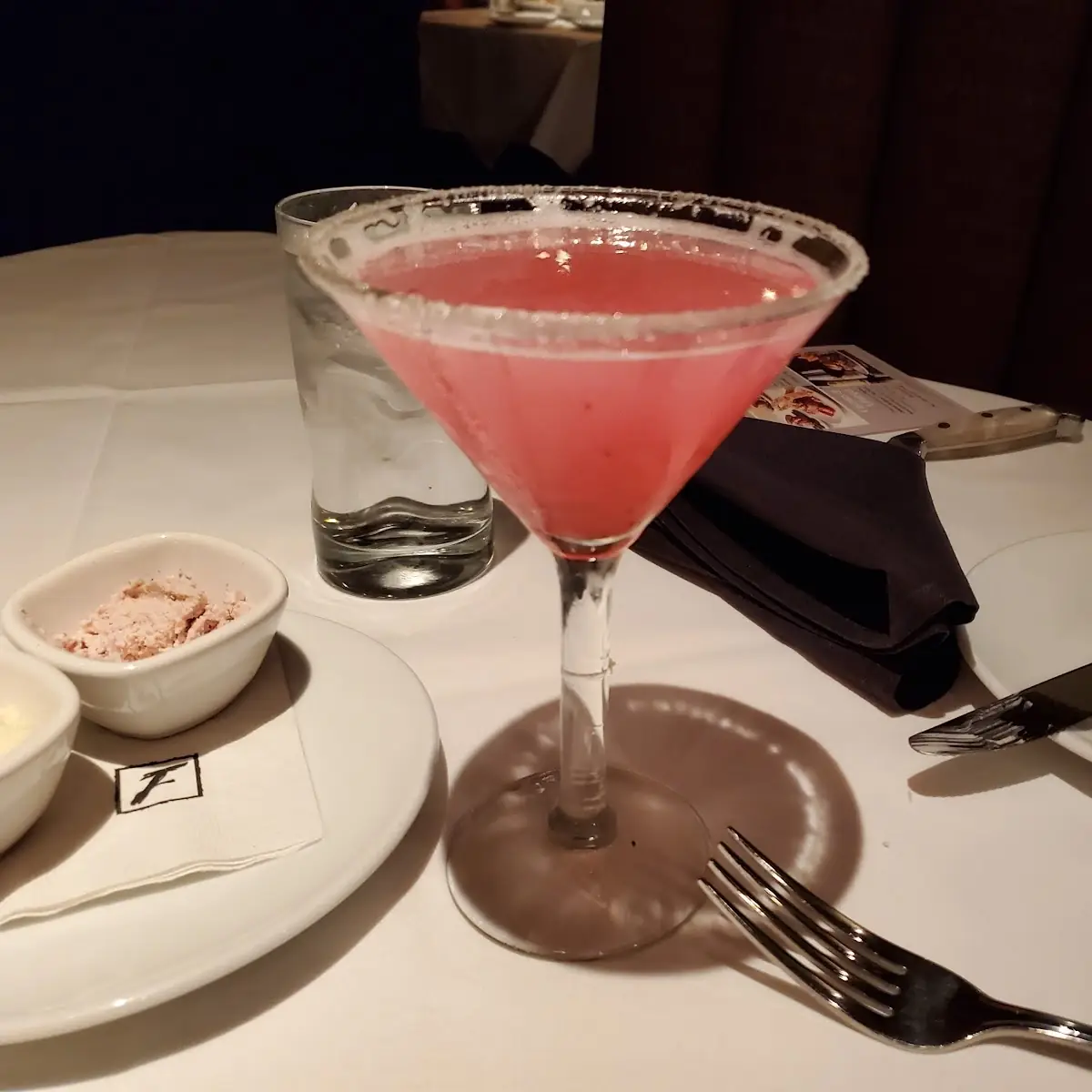 Blueberry Lemon Drop Martini