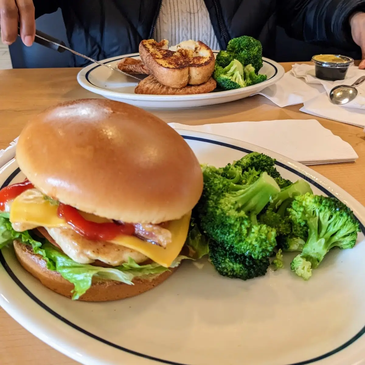 Grilled Chicken Burger Meal