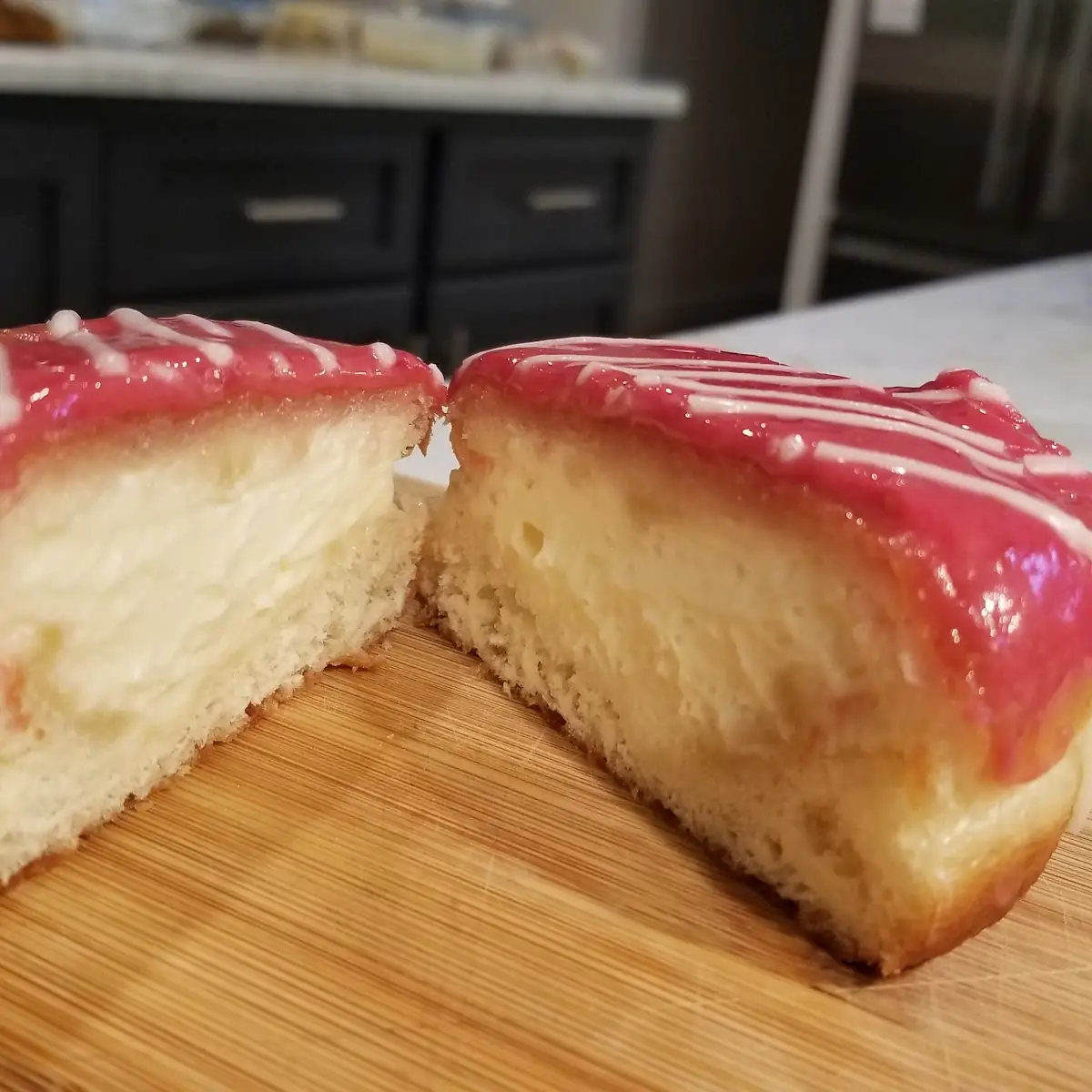 Raspberry Cheesecake Donut