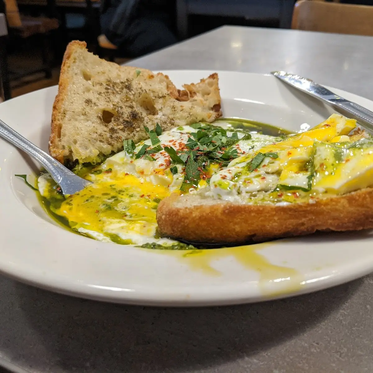 Turkish Eggs and Toast