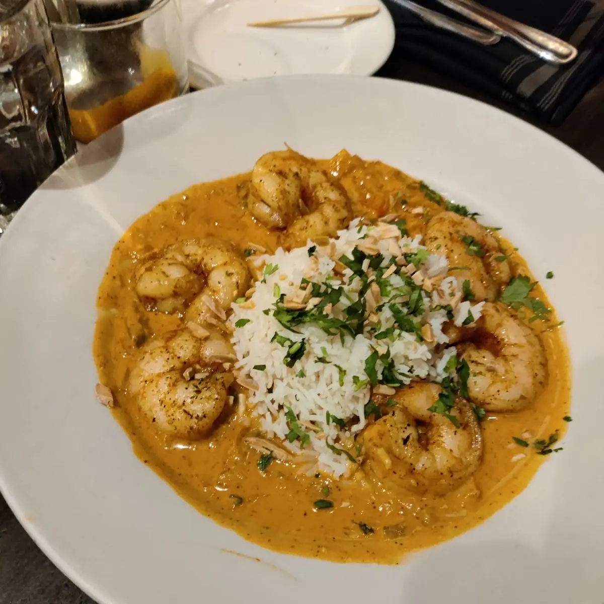 Red Curry with Shrimp