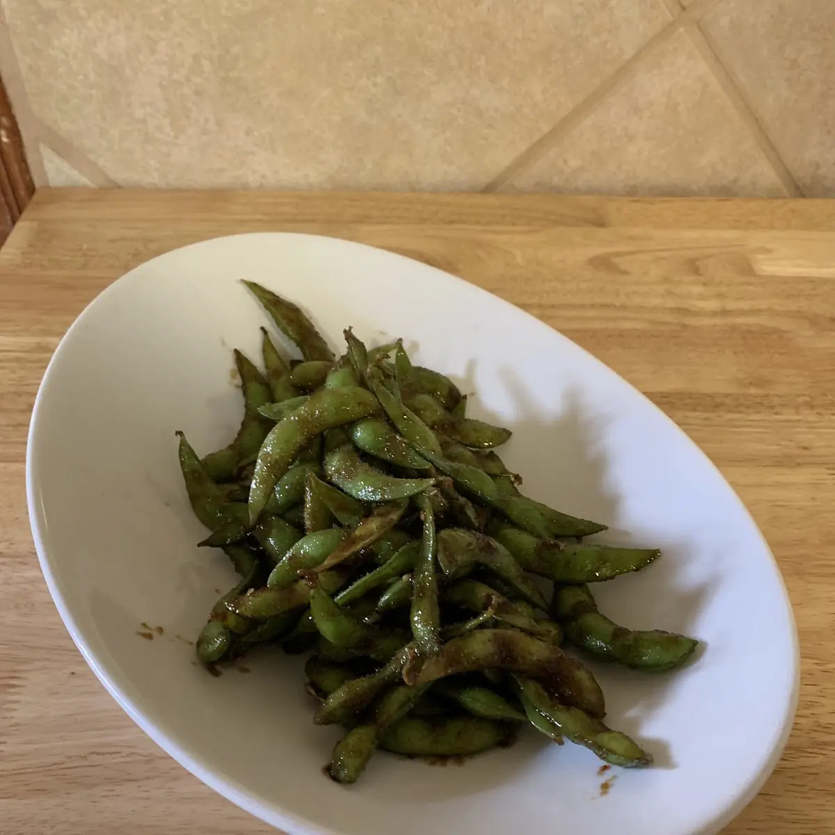 Soy Garlic Edamame
