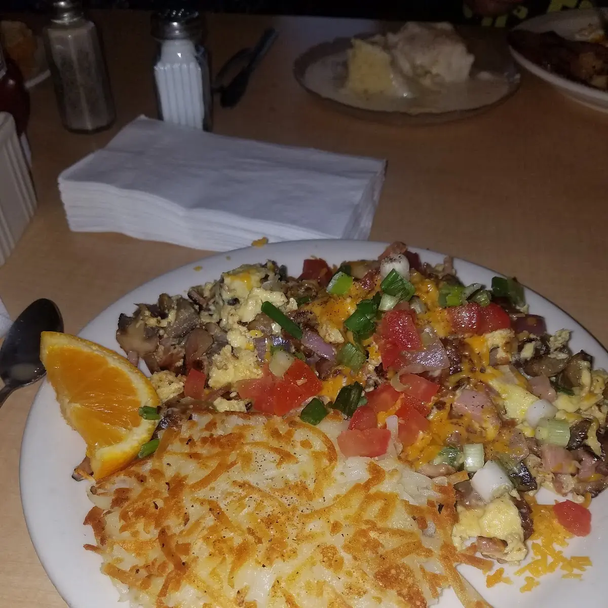 Meat Lovers Scrambled Eggs