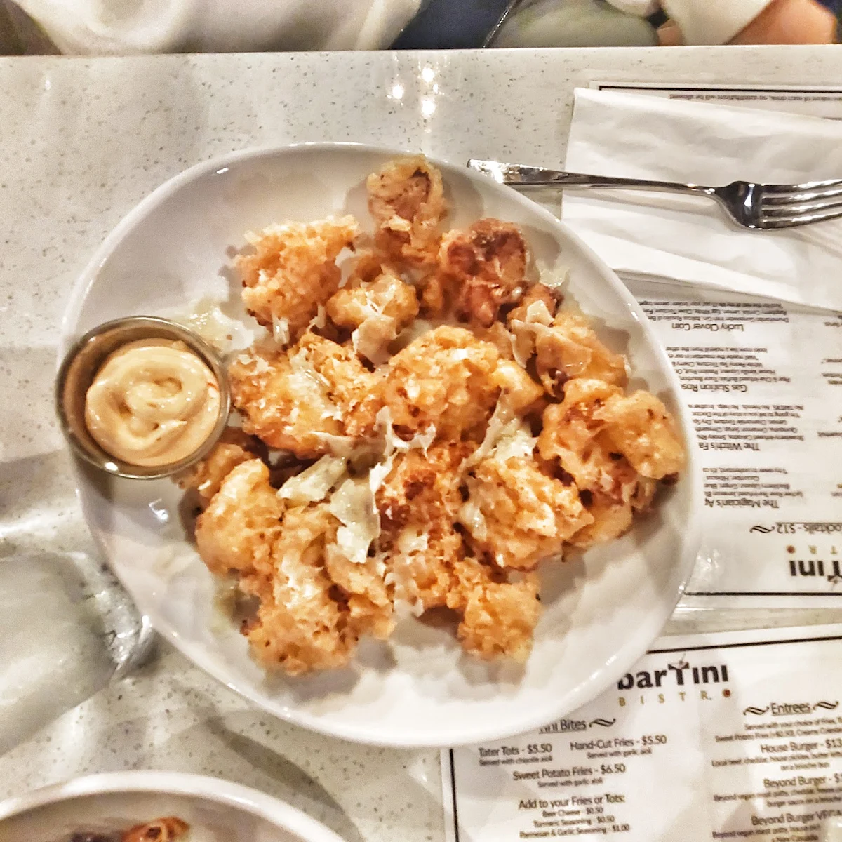 Deep Fried Cauliflower