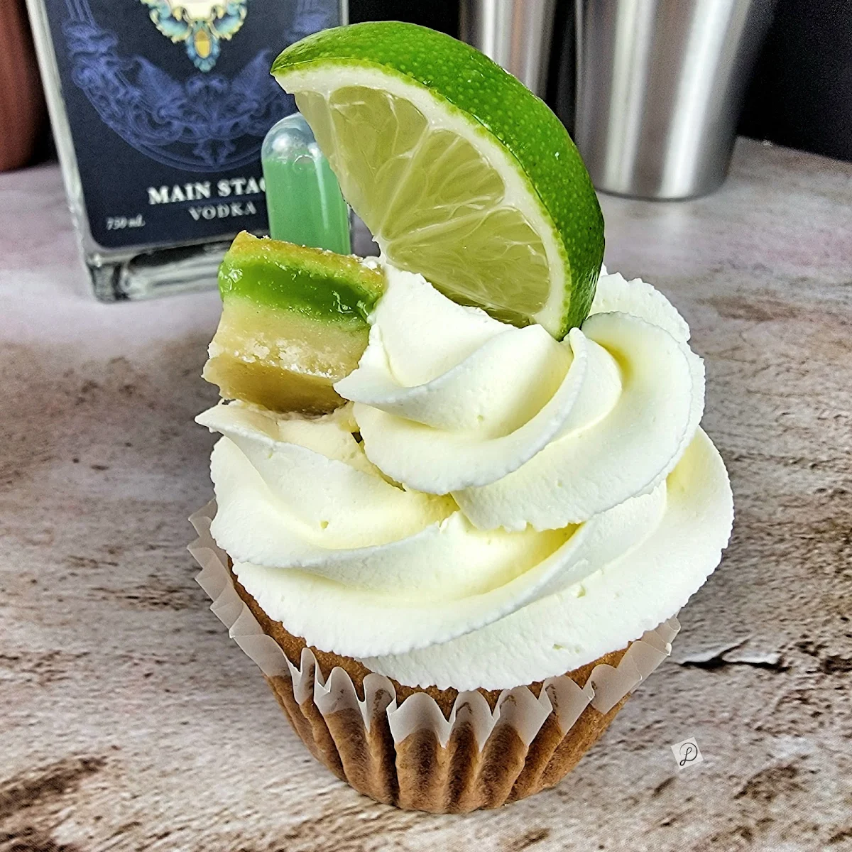 Key Lime Pie Cupcake