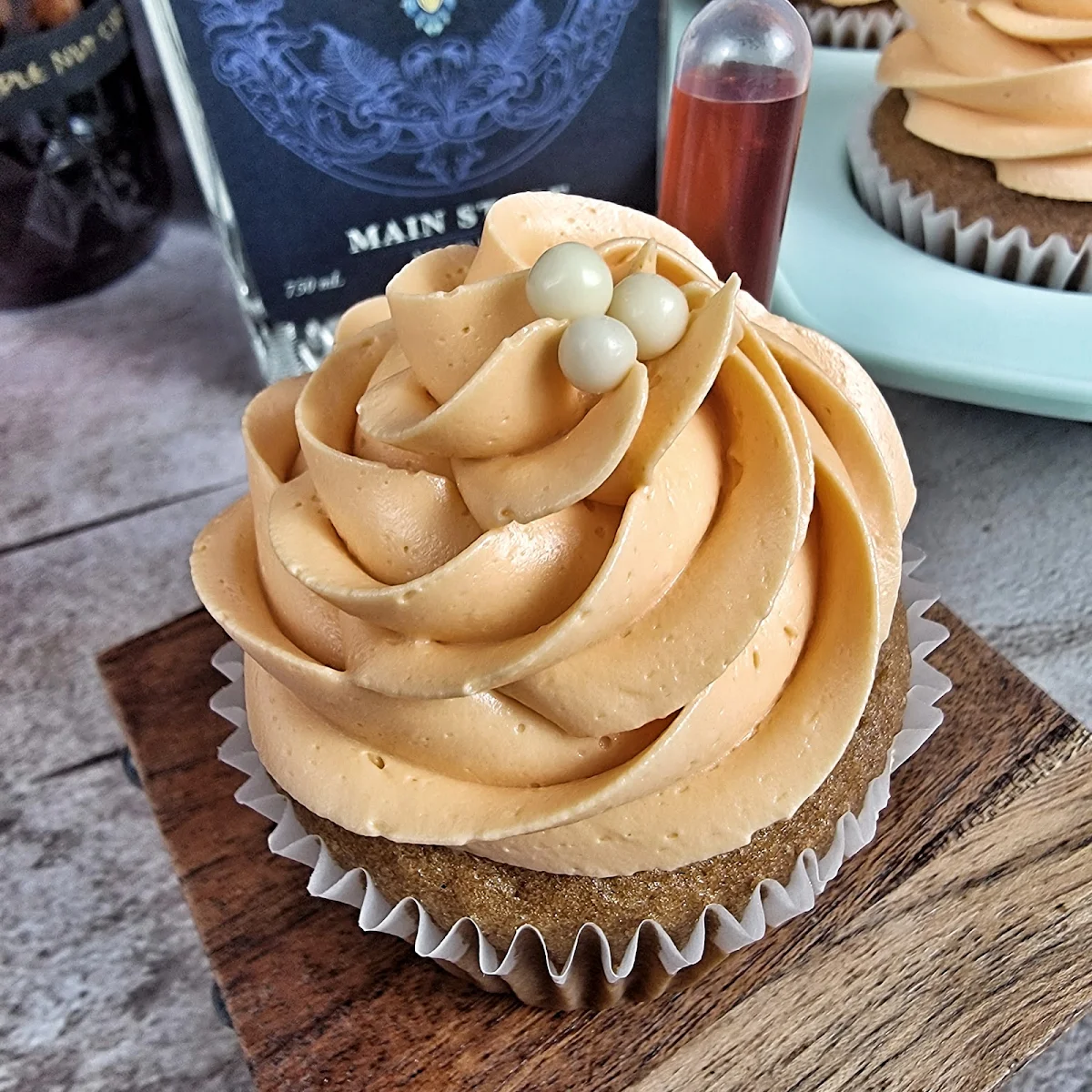 Thai Tea Cupcakes
