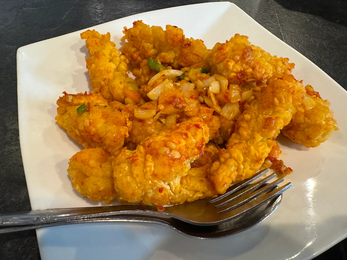 Deep Fried Squid, Golden Medal Chinese Restaurant