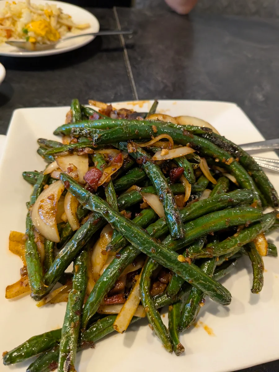 Green Bean w Pork, Golden Medal Chinese Restaurant