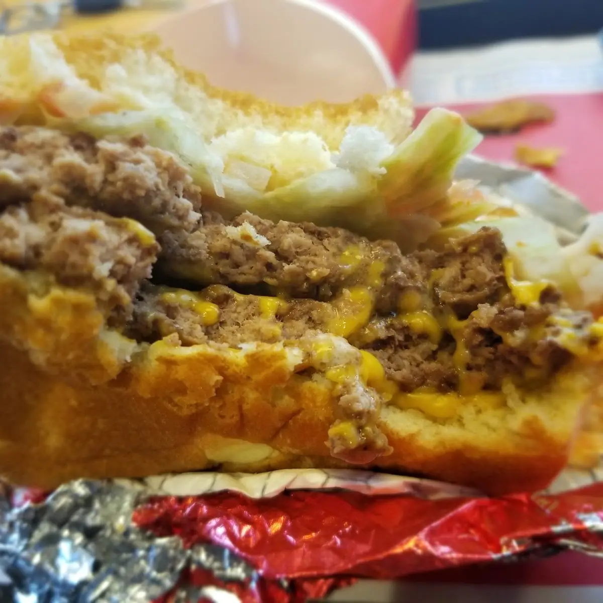 Dave's Double Cheeseburger