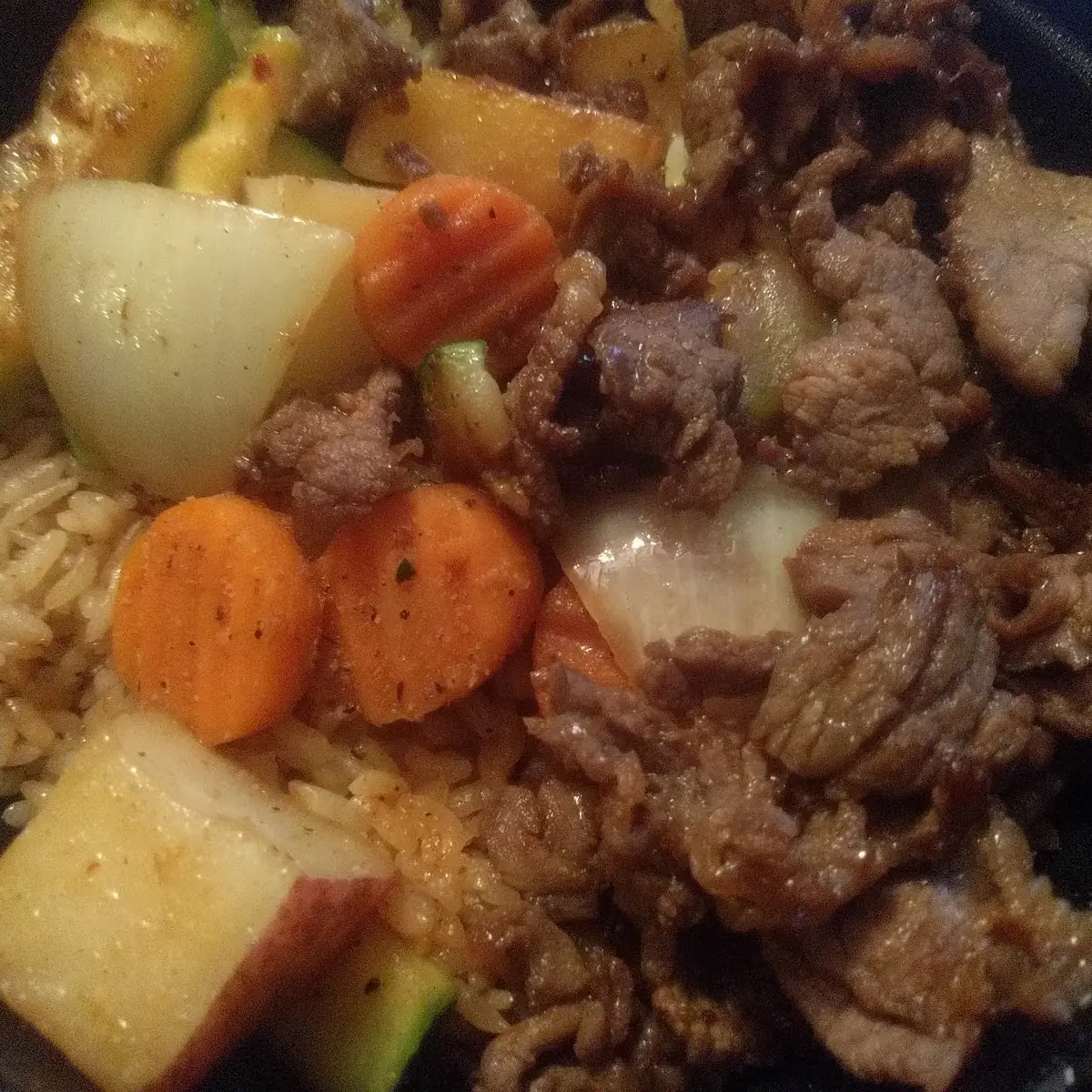 Steak and Rice Bowl