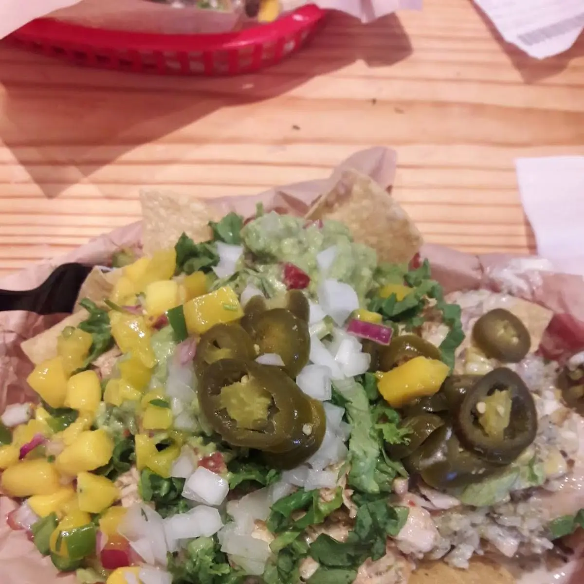 Shredded Chicken Nachos