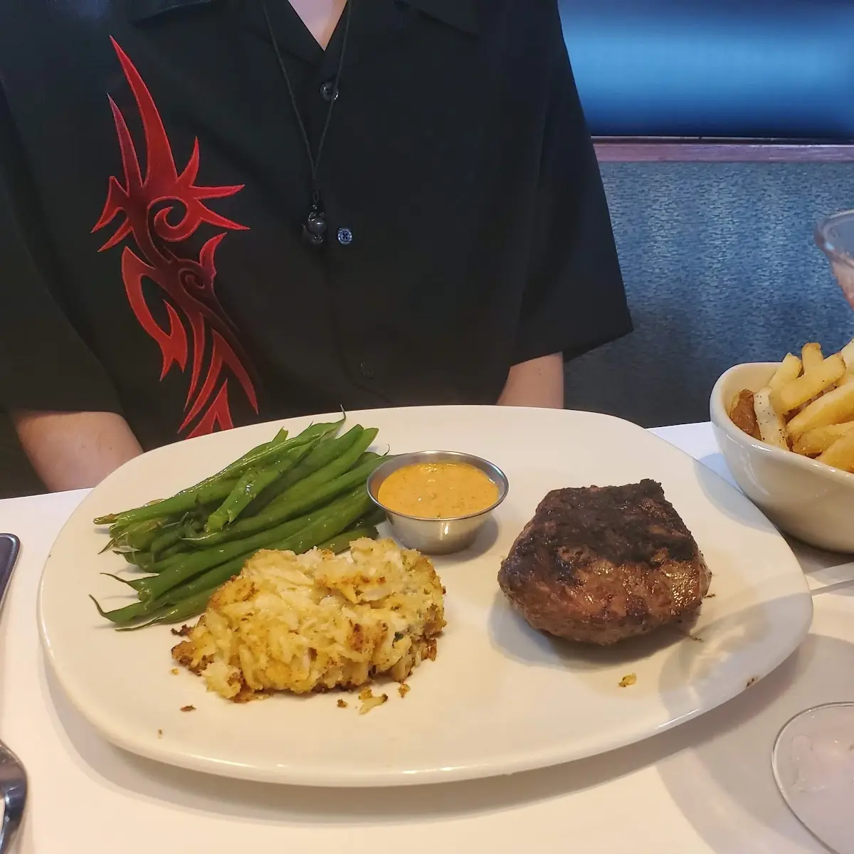 Sirloin & Crab Cake