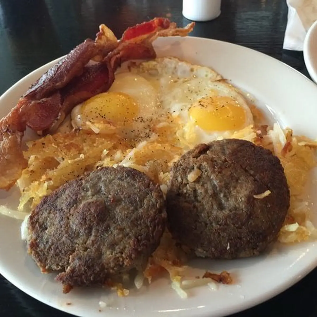 Chopped Steak & Eggs