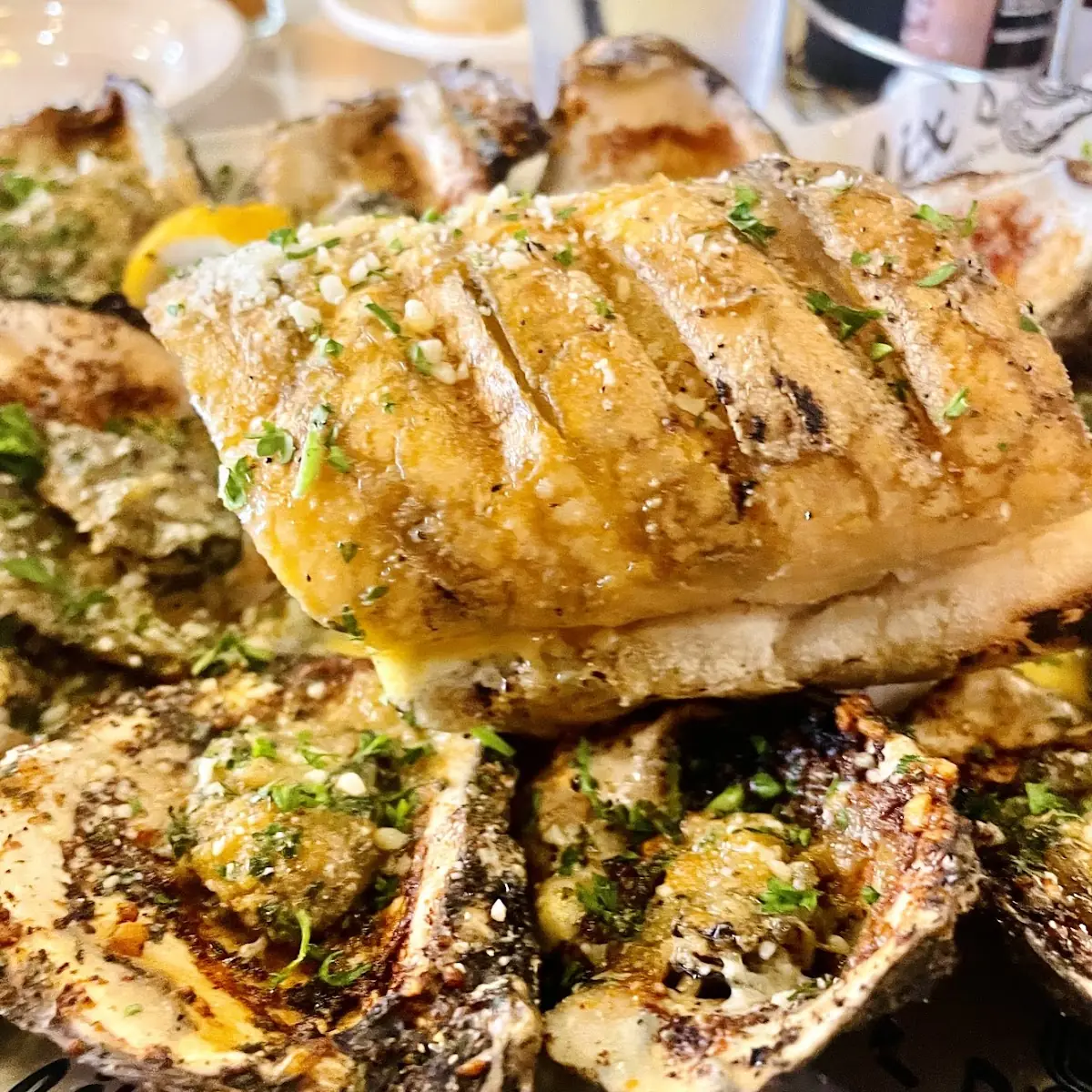 Oysters Rockefeller Half Doz