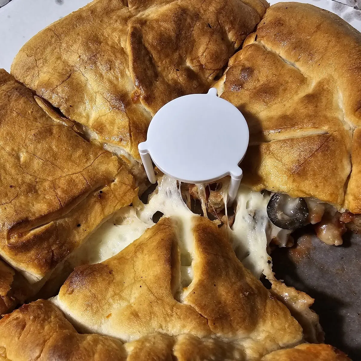 Sausage Pizza Deep Dish