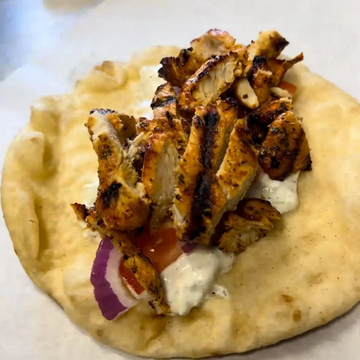 Chicken Gyro Sandwich