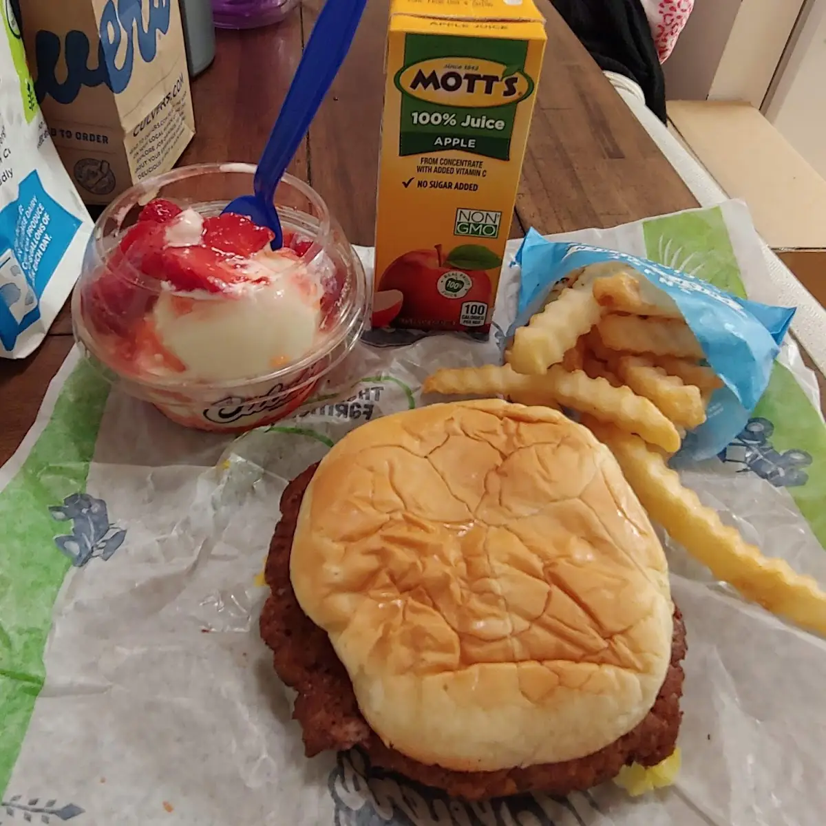Kids Hamburger Meal