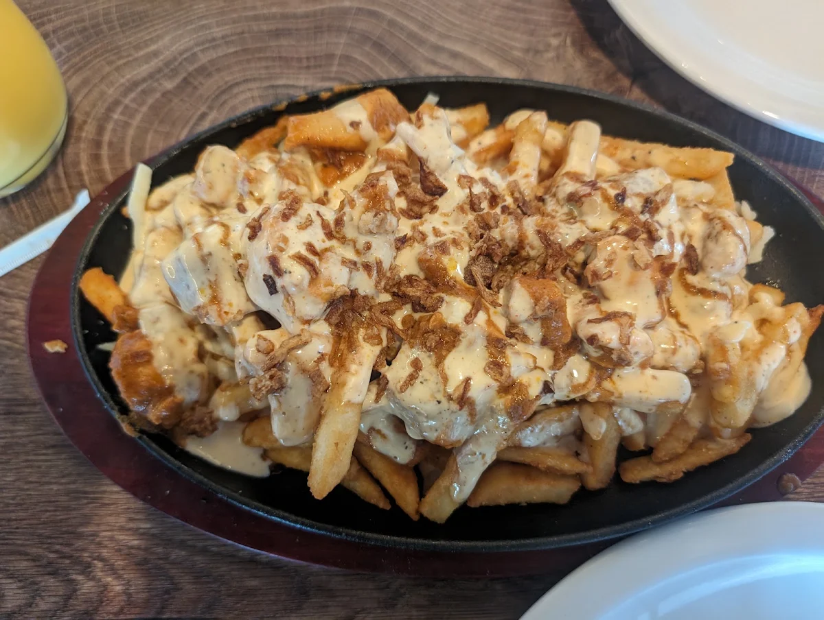 Butter Chicken Poutine, Maurya Indian Twist (Oakville)
