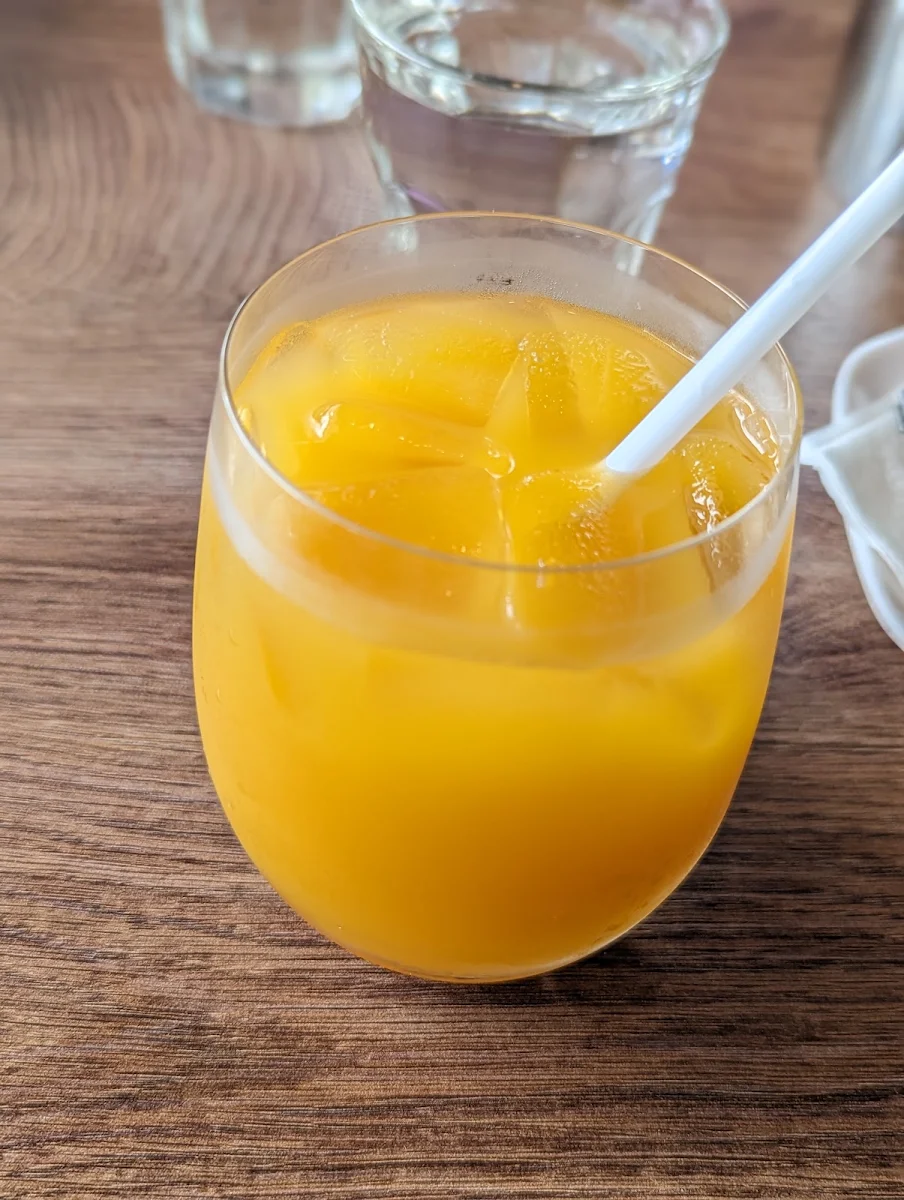 Mango Juice, Maurya Indian Twist (Oakville)