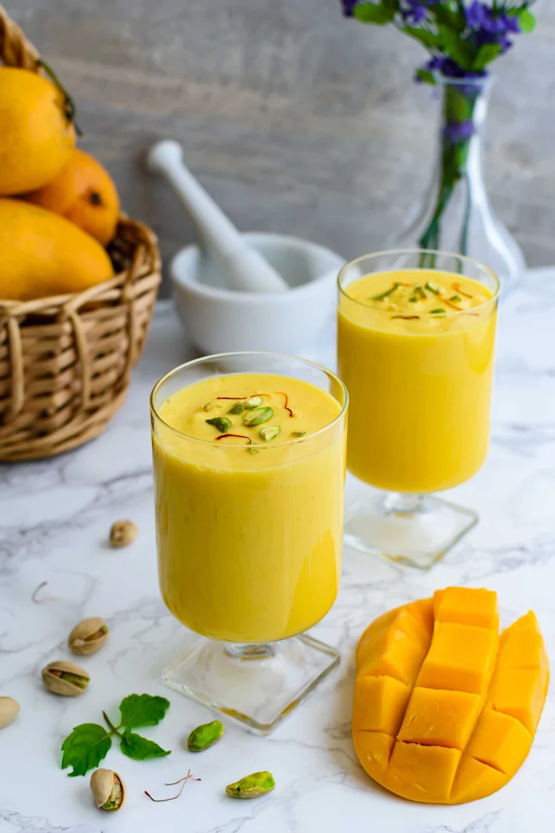 Mango Lassi, Maurya Indian Twist (Oakville)