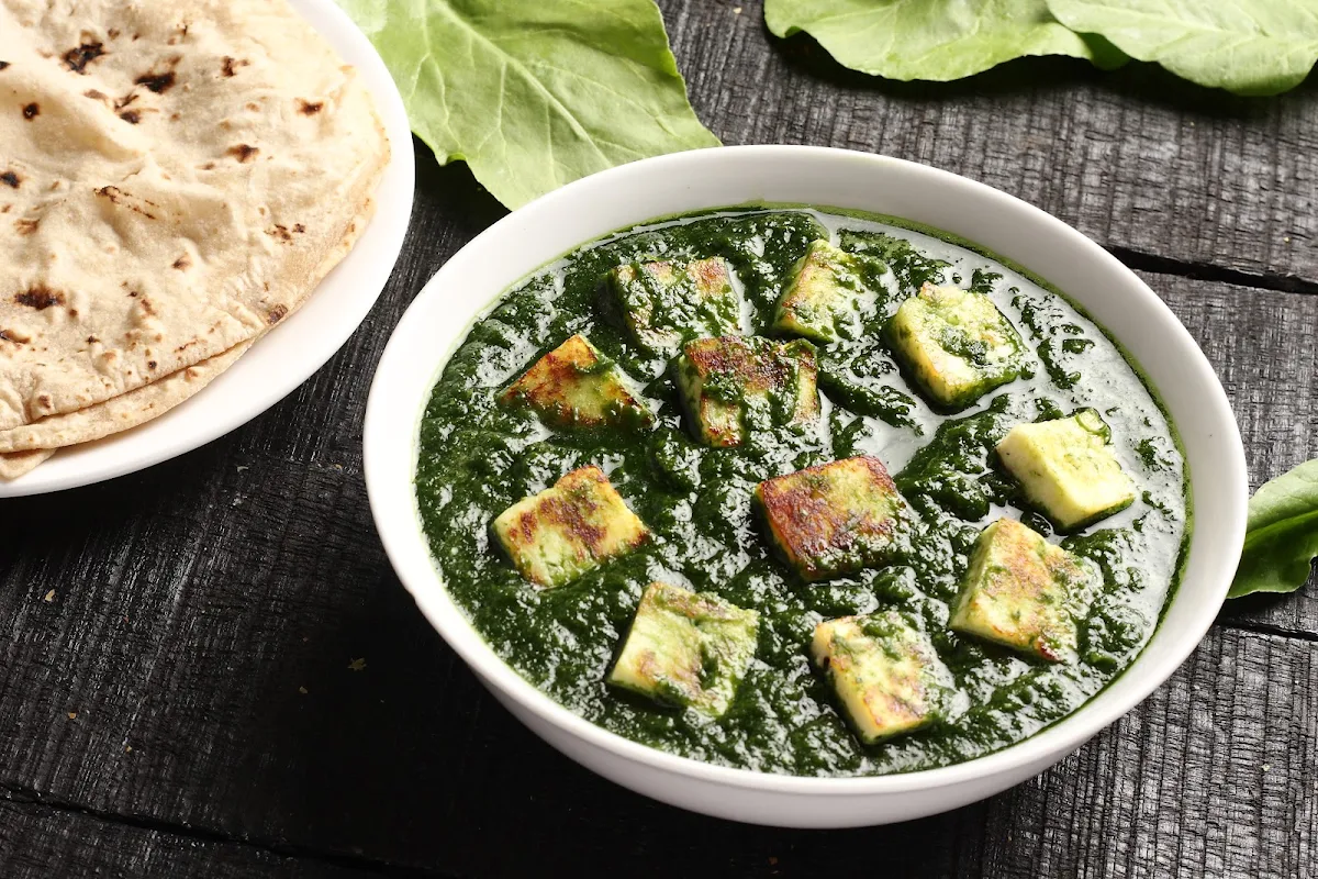 Saag Paneer Curry, Maurya Indian Twist (Oakville)