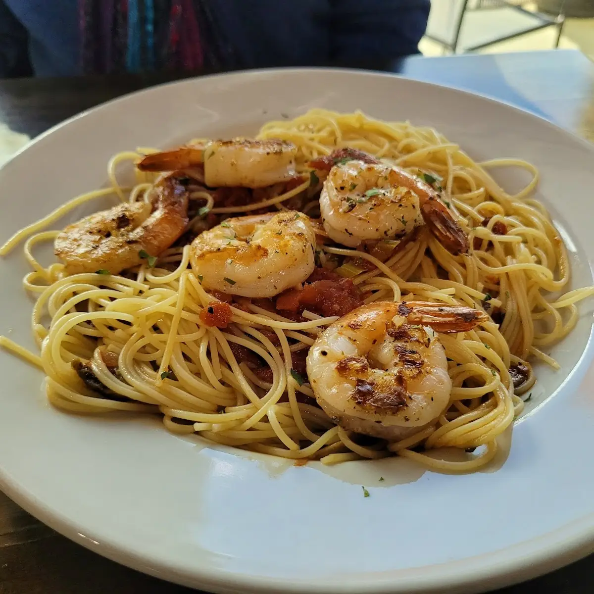 Pan Seared Sea Scallops and Shrimp