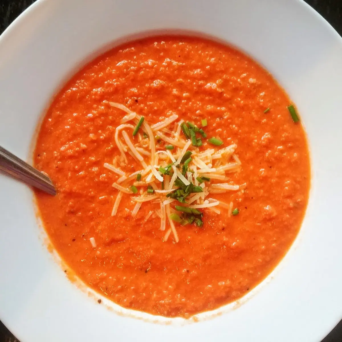 Tomato Basil Bisque Beef Lasagna Soup