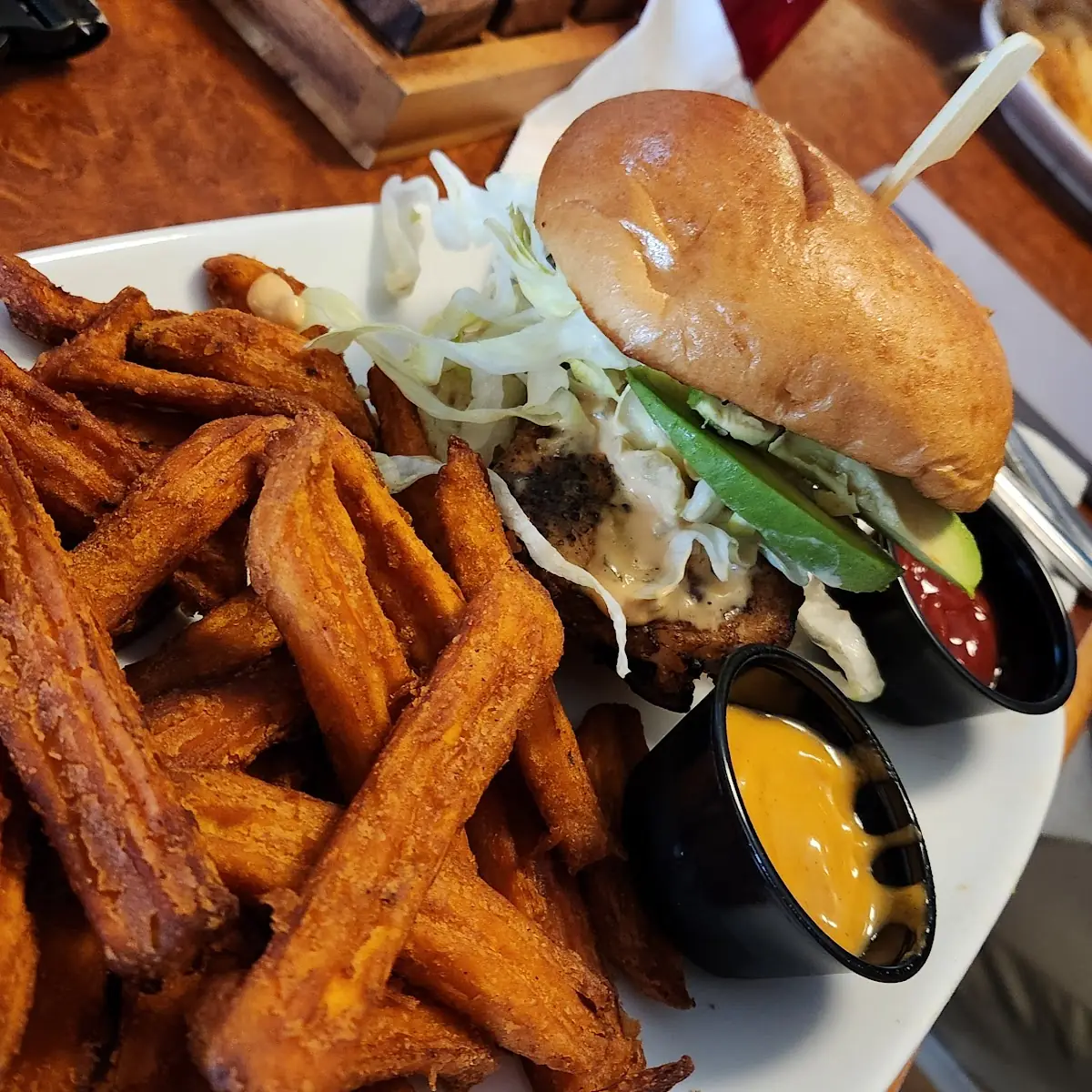 Grilled Salmon Sandwich