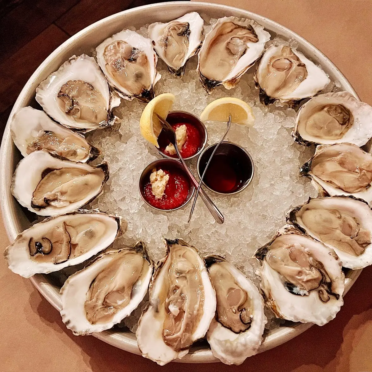 Oysters on the Half Shell Dine-In Only