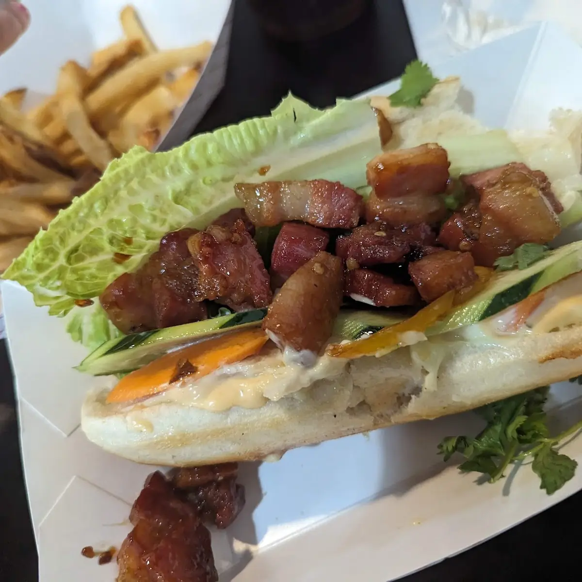 Pork Belly Sandwich
