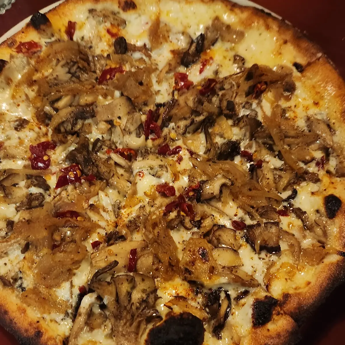 Mushroom Pizza