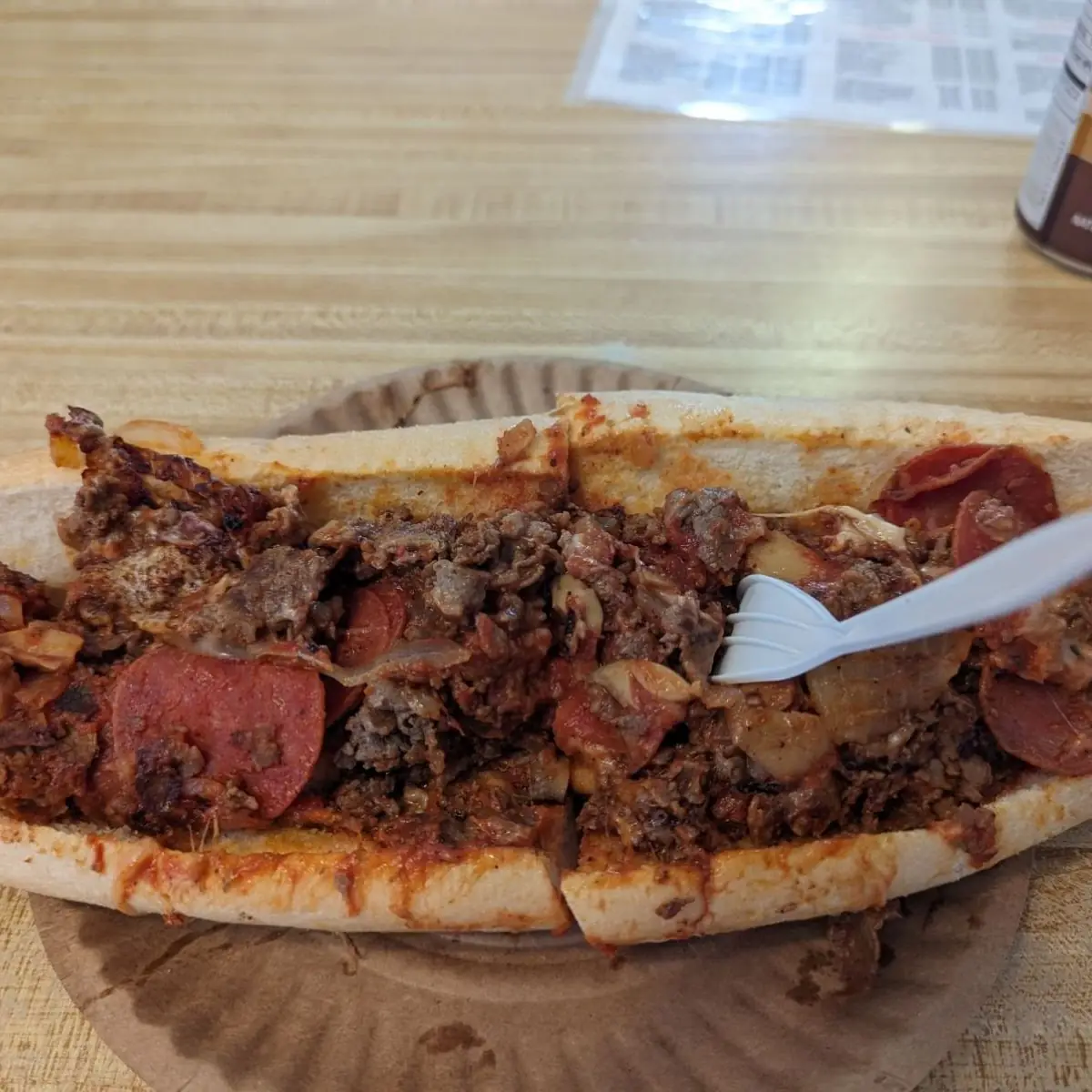 Pepperoni Pizza Cheese Steak