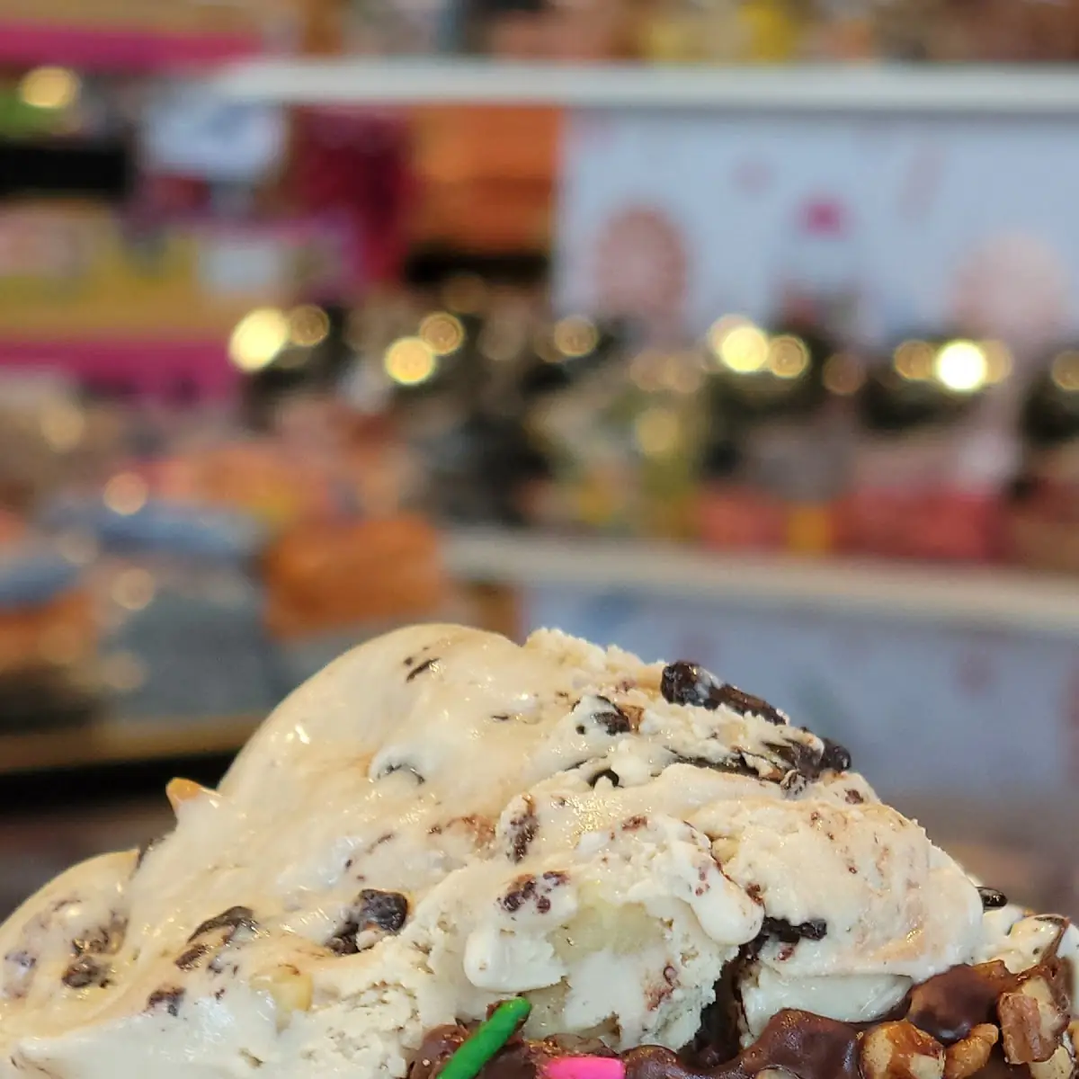 Cookie Dough Ice Cream Waffle Cone