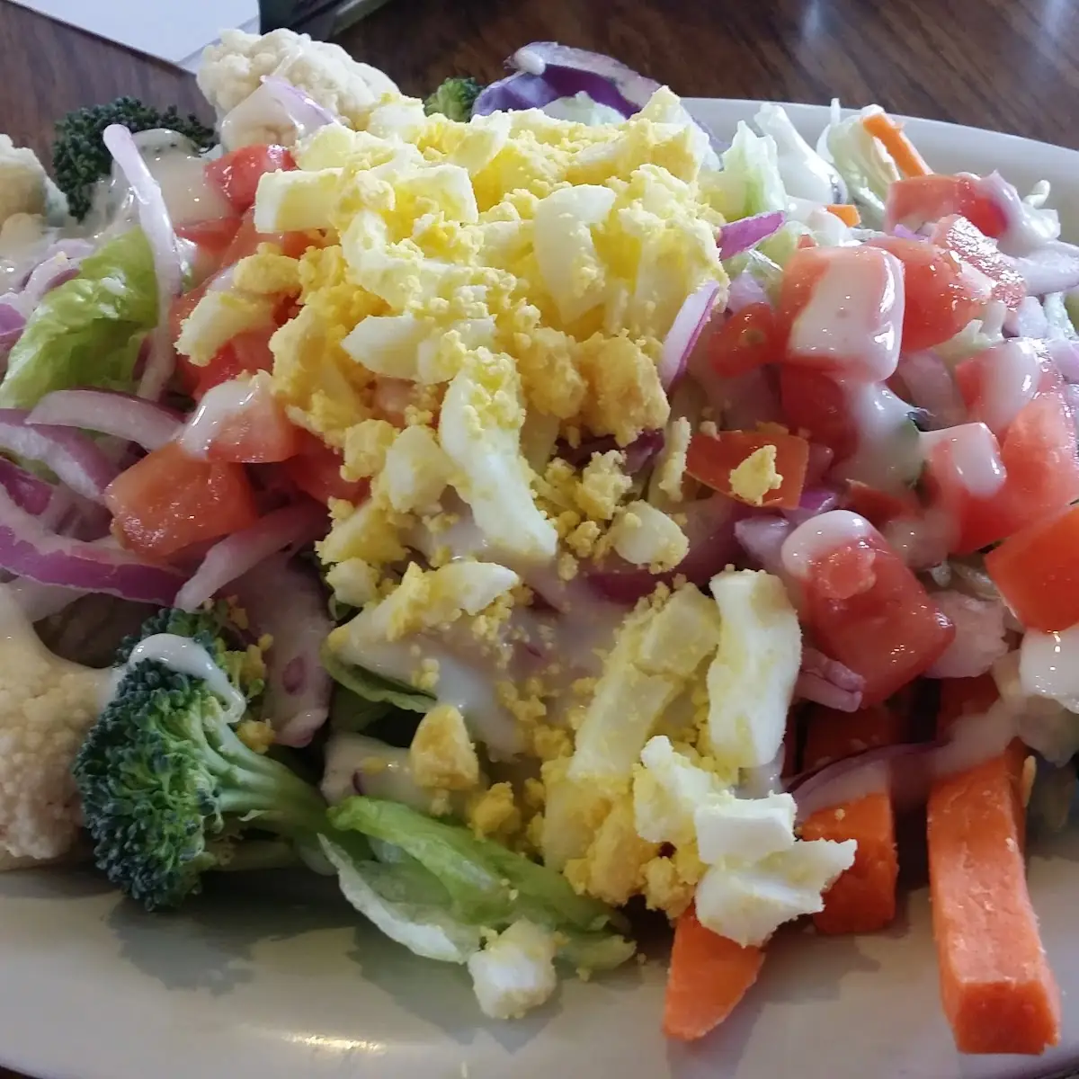 Salad from Salad Bar