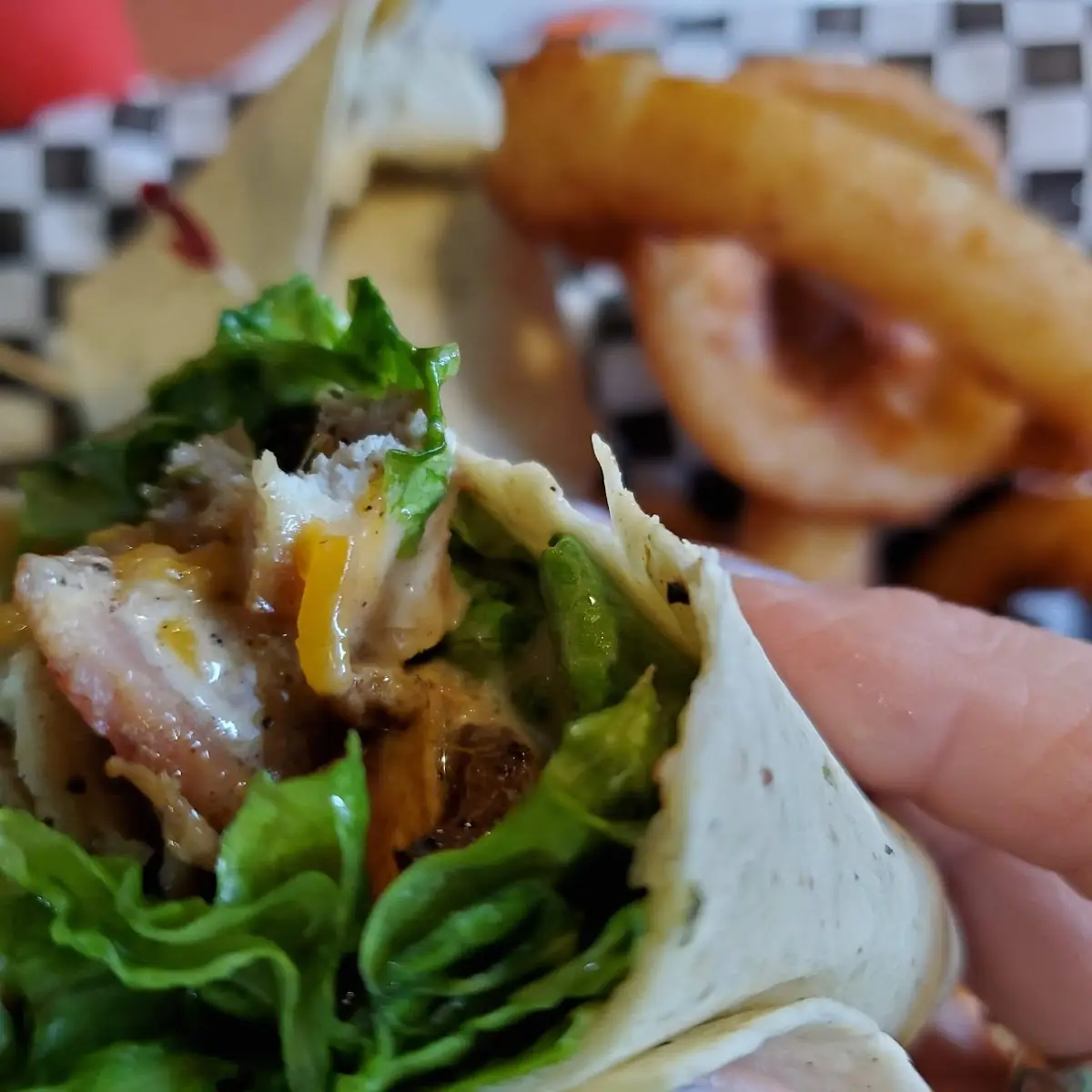 Bacon Chicken Wrap